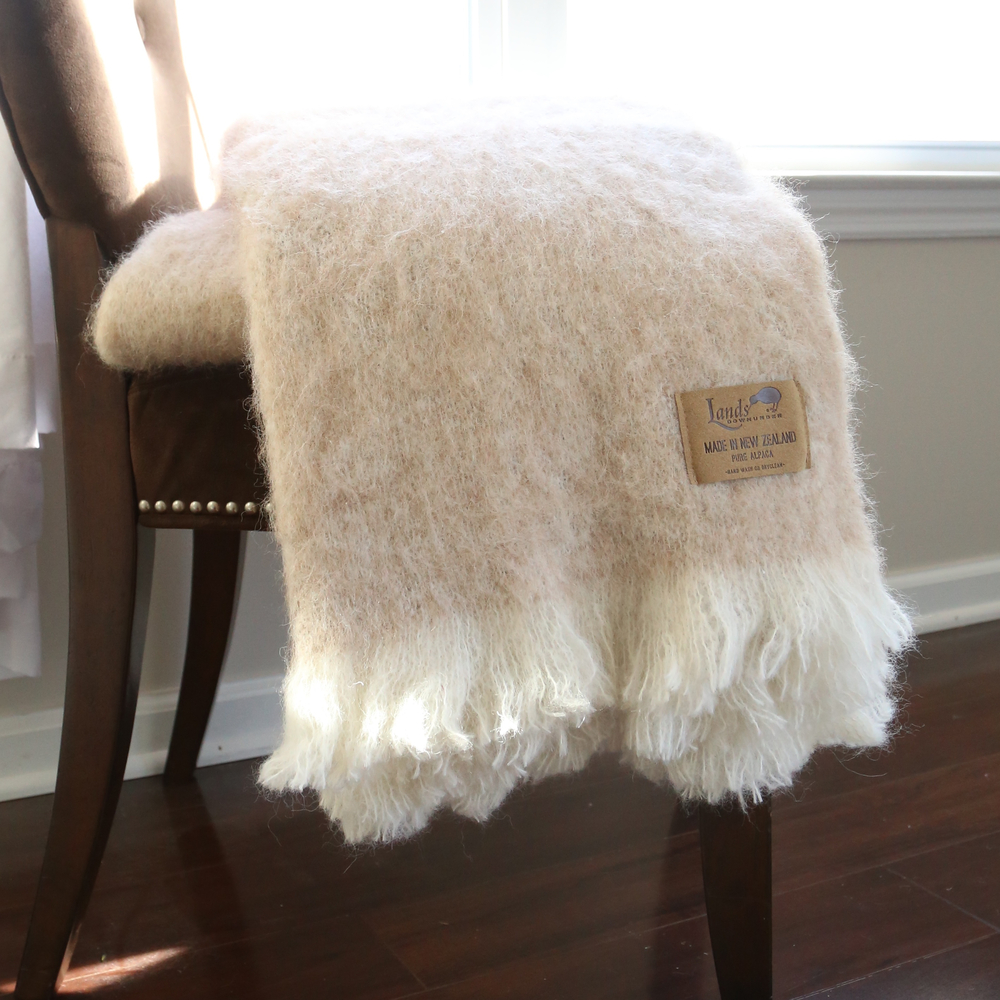Alpaca Throw Blanket