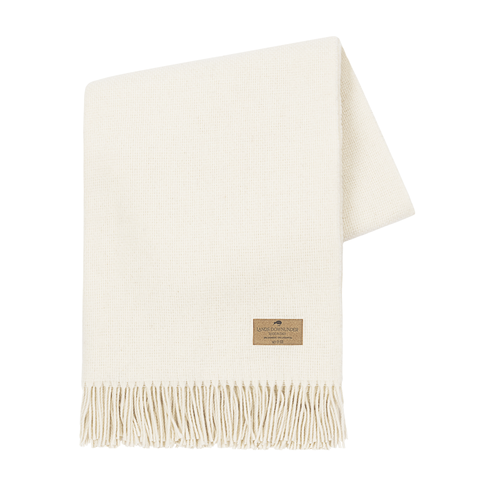 Ecru Juno Cashmere Throw Juno Cashmere