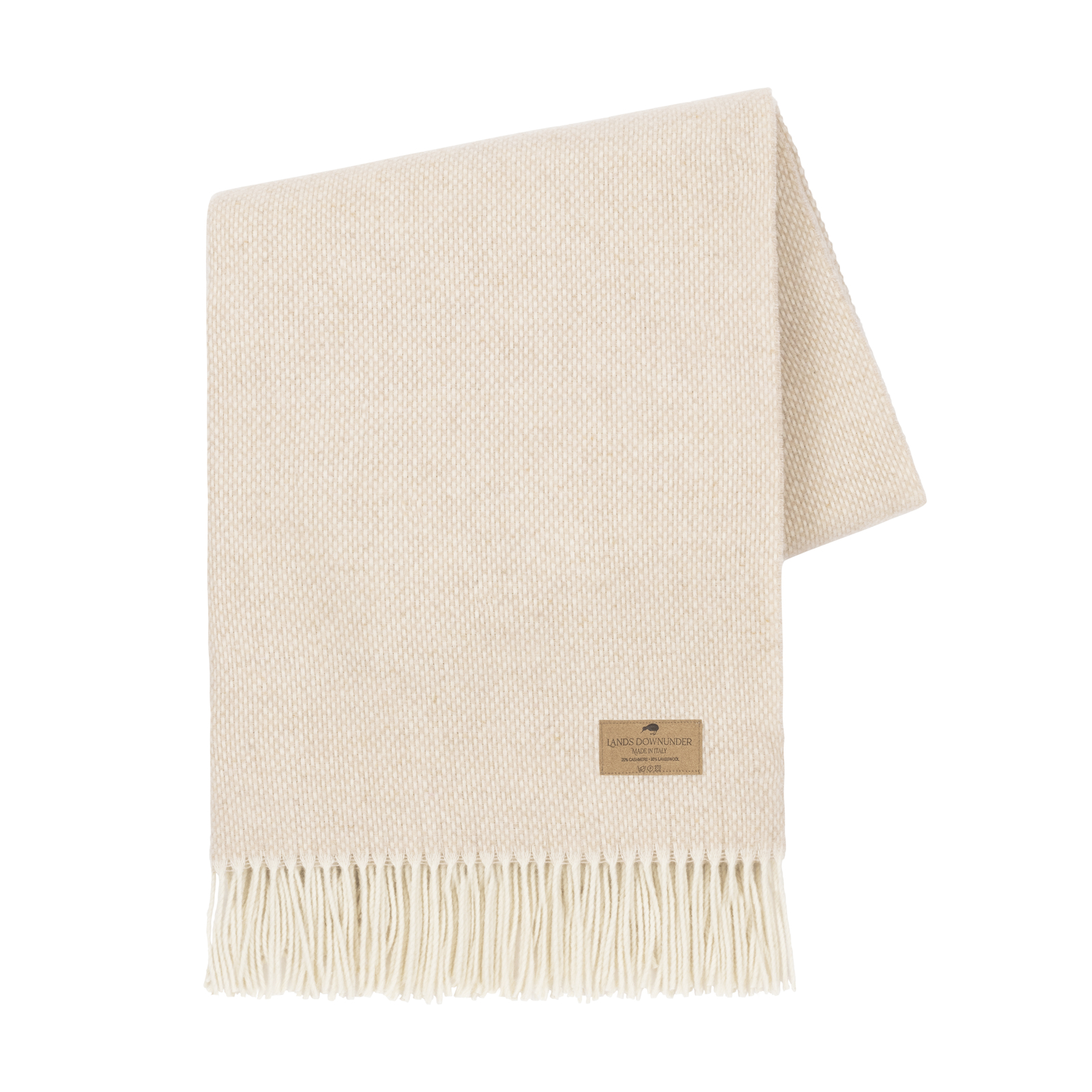 Sand Juno Cashmere Throw Juno Cashmere