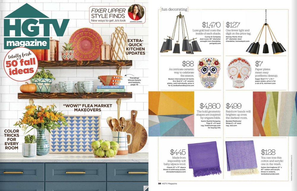 HGTV October Issue