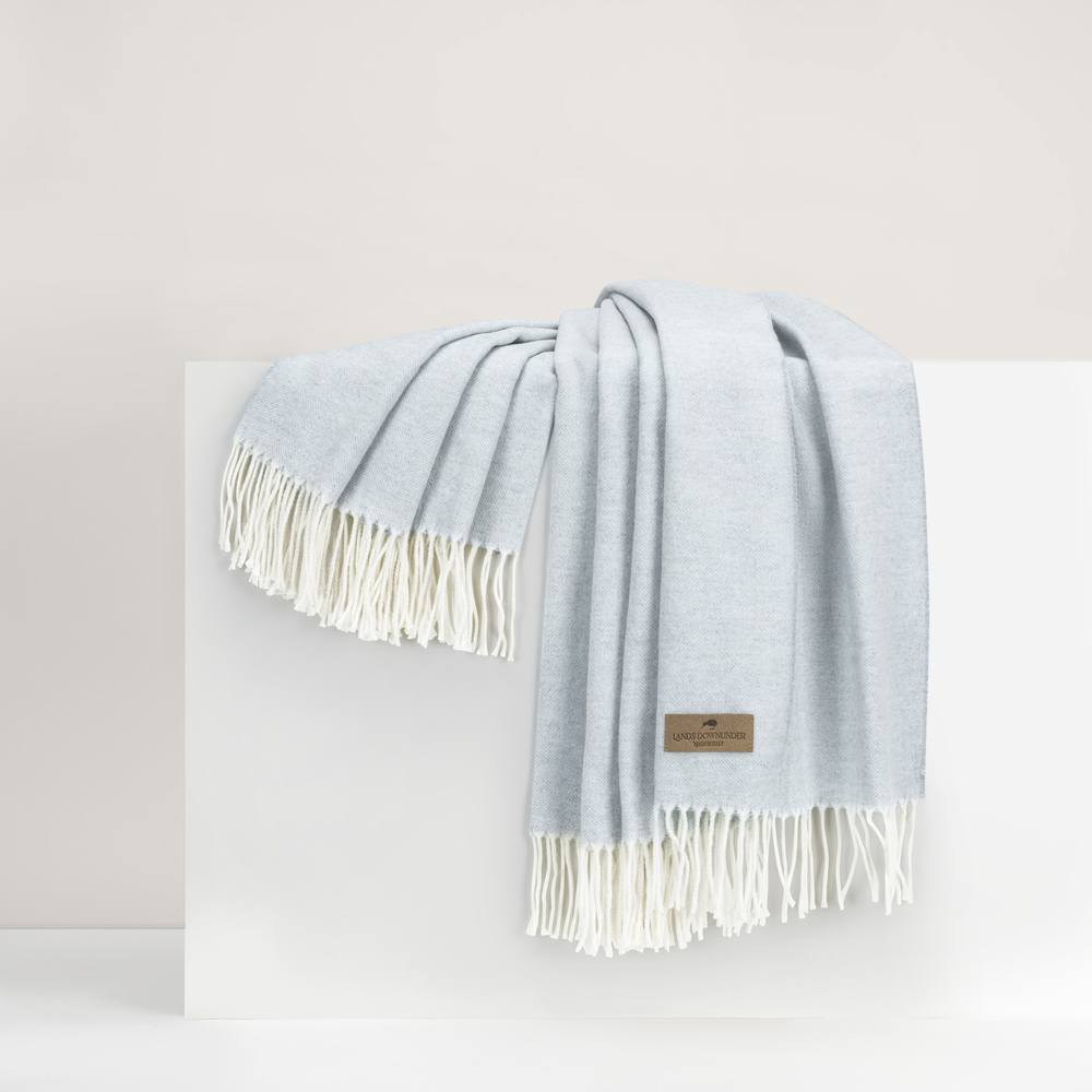 Lands end herringbone 2025 blanket