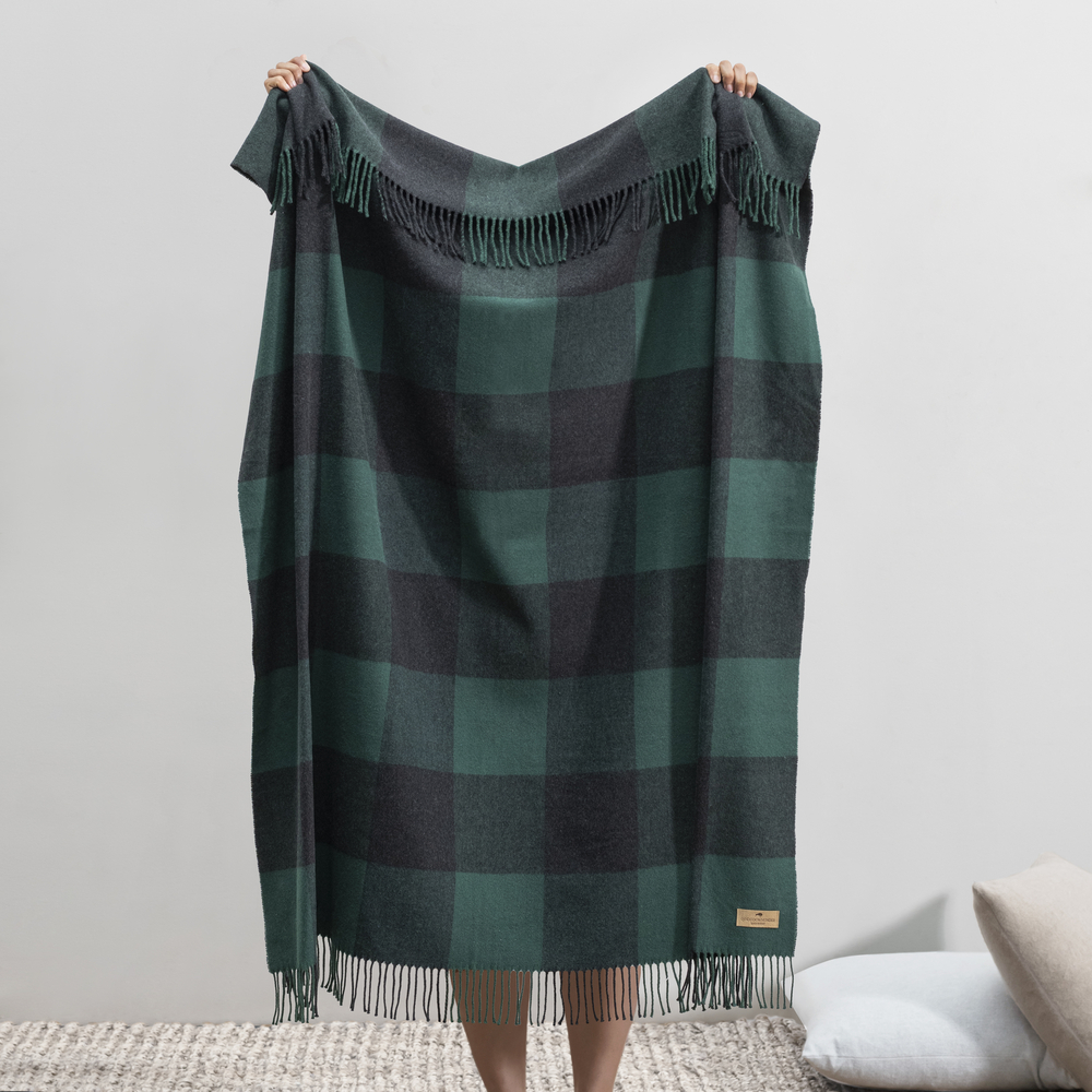 Buffalo print blanket best sale