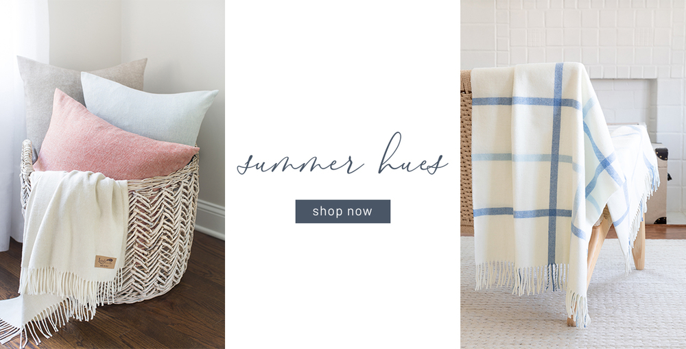 Lands Downunder Colorful Throw Blankets from Italy & New Zealand, Scarves