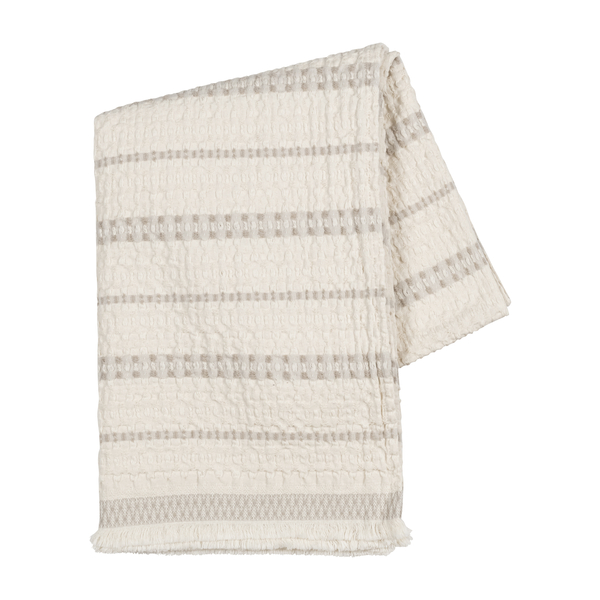 Taupe Lisbon Throw | Lisbon