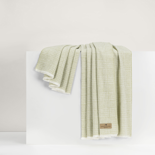 White Sage Sutton Plaid Throw | Sutton Plaid Throw