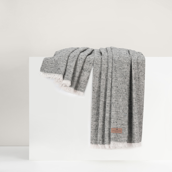Stone Cinder Mist Throw | Cinder Mist Throw