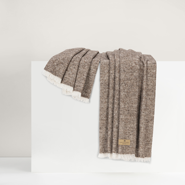 Mocha Cinder Mist Throw | Cinder Mist Throw