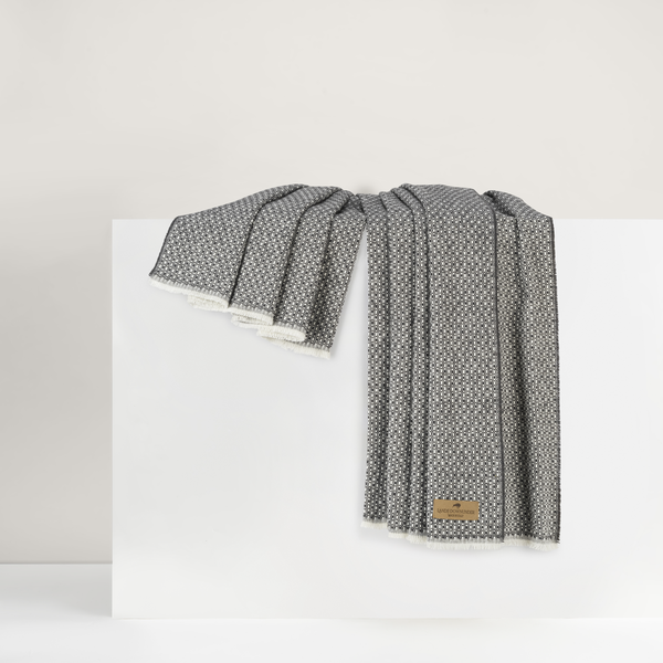 Charcoal Hudson Valley Throw | Throws