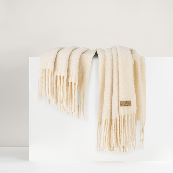 Cream Andes Throw | Throws