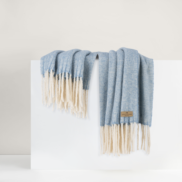 Sky Blue Andes Throw | Throws