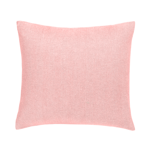 Blush Solid Herringbone Pillow copy | Solid Herringbone Italian Pillows
