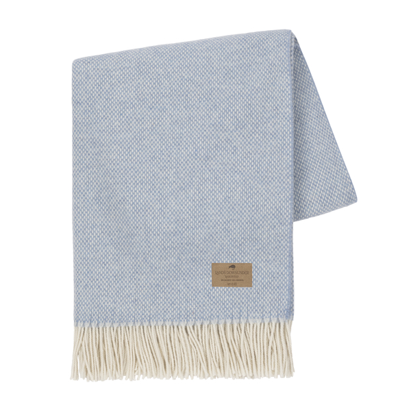 Light Blue Juno Cashmere Throw Juno Cashmere