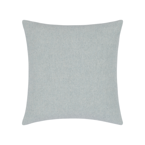 Crystal Blue Zip Solid Herringbone Pillow | Zip Solid Herringbone Pillow