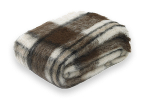 Image Apache Plaid Brushed Alpaca Throw