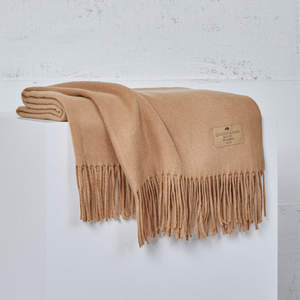 Image Camel Luxe Italian Cashmere Throw