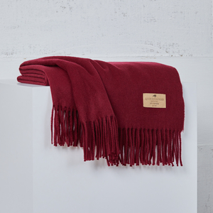 Image Cherry Luxe Italian Cashmere Throw