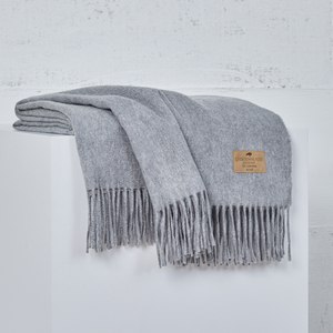 Image Stone Luxe Italian Cashmere Throw