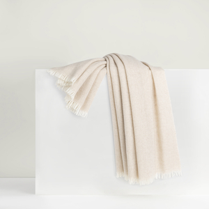 Image Sand Italian Luna Cashmere Throw