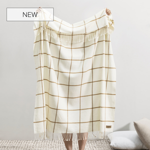 Image Caramel Lexington Plaid Throw