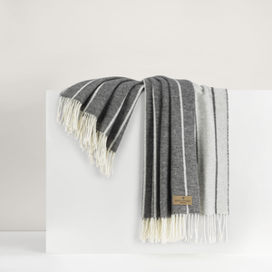 Image Charcoal Fiji Stripe Throw