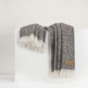 Image Granite Brushed Alpaca Throw