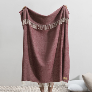 Image Bordeaux Juno Cashmere Throw