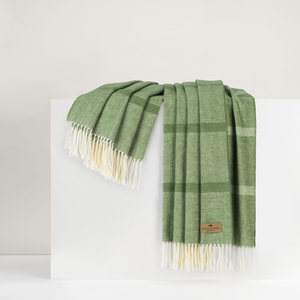 Image Meadow Montauk Stripe Herringbone Throw