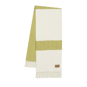 Image Lemongrass Sydney Herringbone Stripe Throw