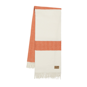 Image Mandarin Sydney Herringbone Stripe Throw