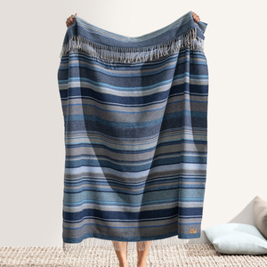 Image Milano Blue Italian Blanket